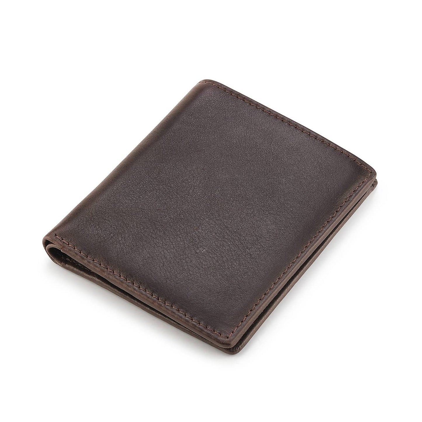 Men’s Leather Bifold Wallet - Black or Brown