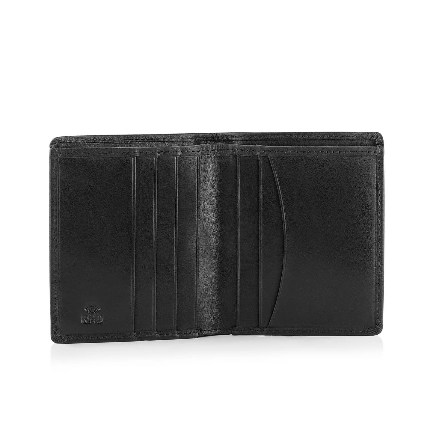 Men’s Leather Bifold Wallet - Black or Brown