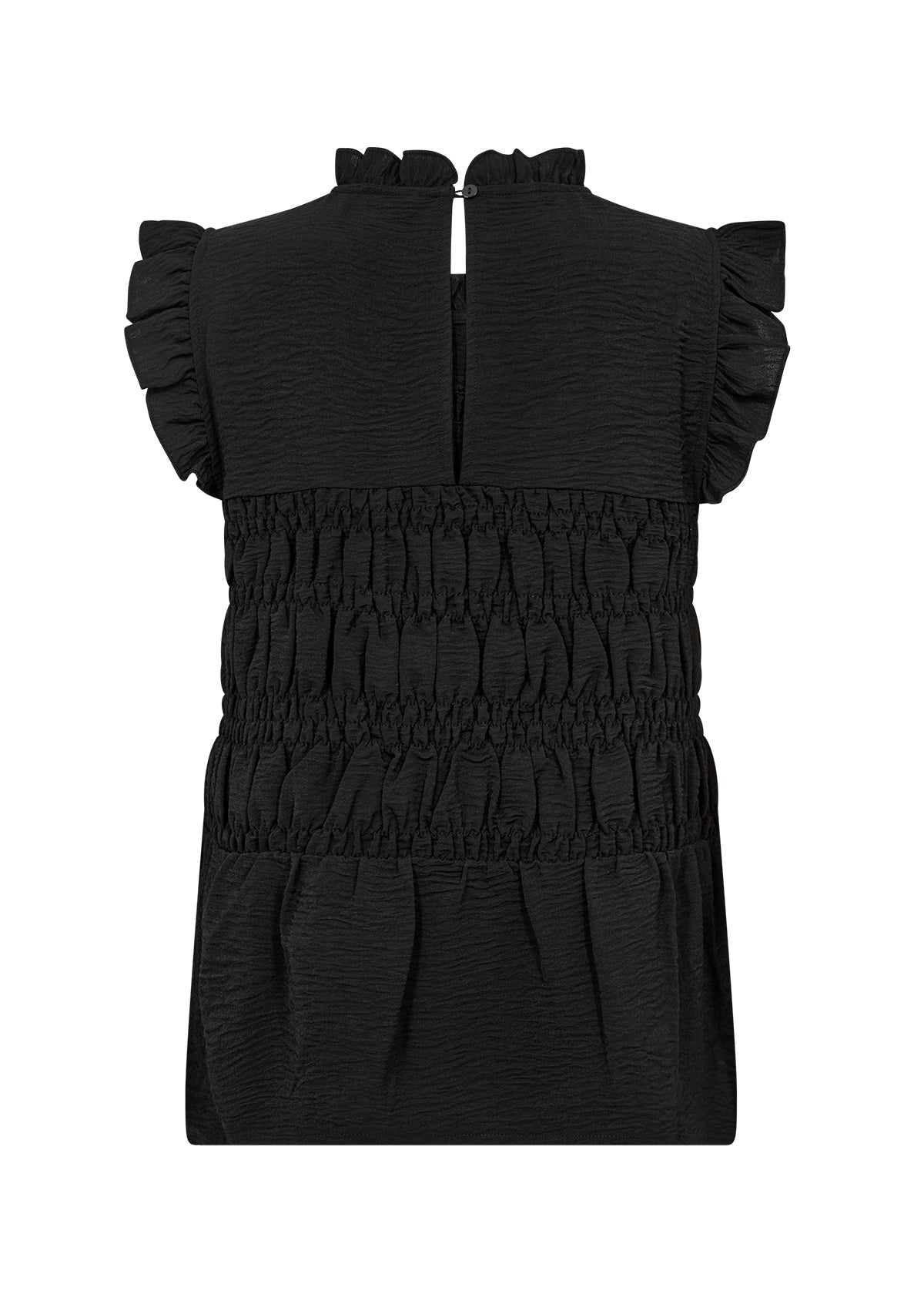 Sleeveless Black Top