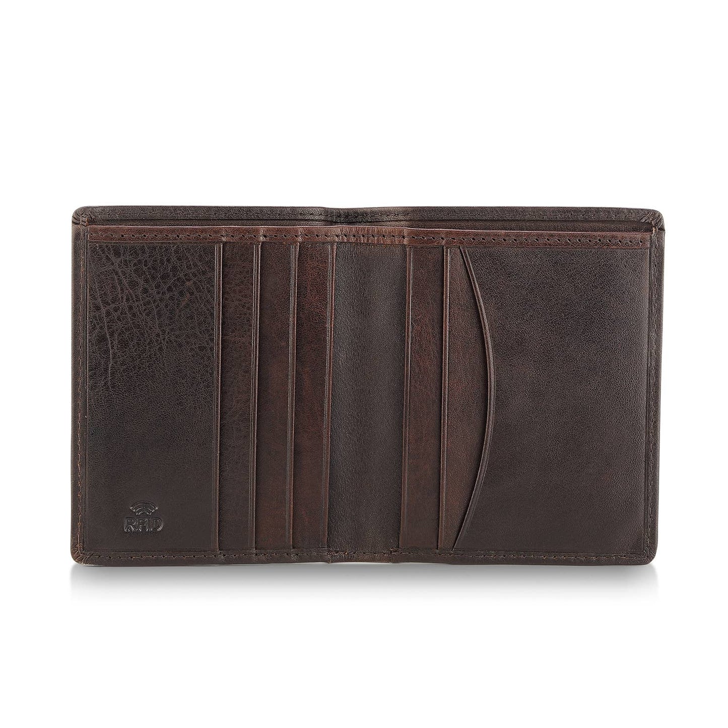 Men’s Leather Bifold Wallet - Black or Brown