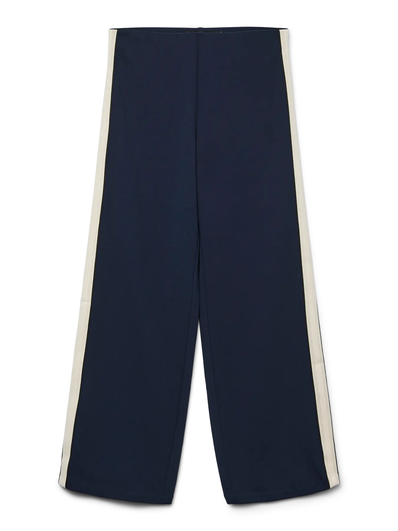 Wide Panel Trouser - Navy