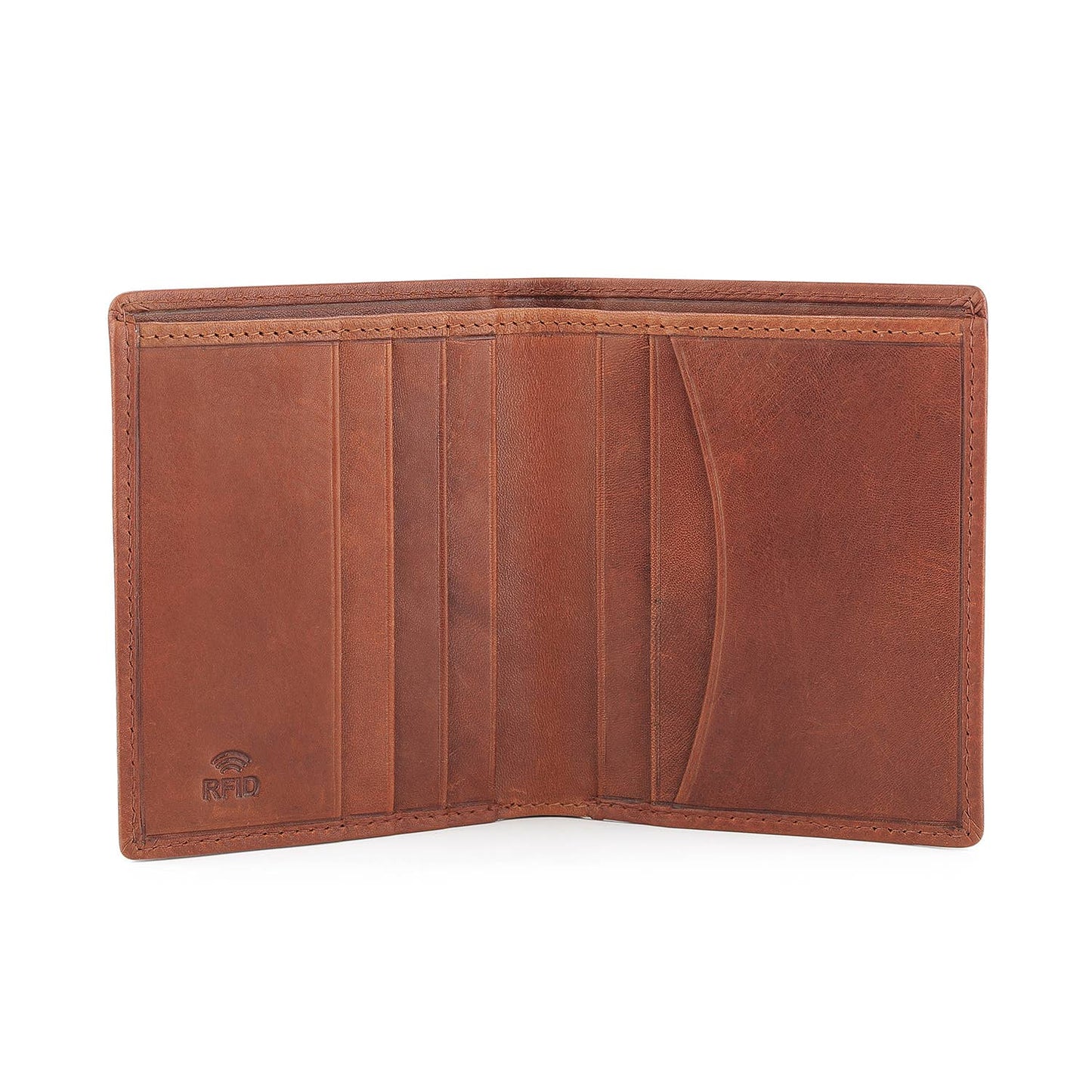 Men’s Leather Bifold Wallet - Black or Brown