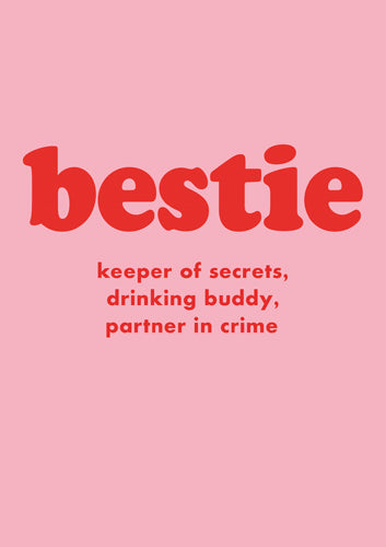 Greeting Card - Bestie Keeper Of Secrets