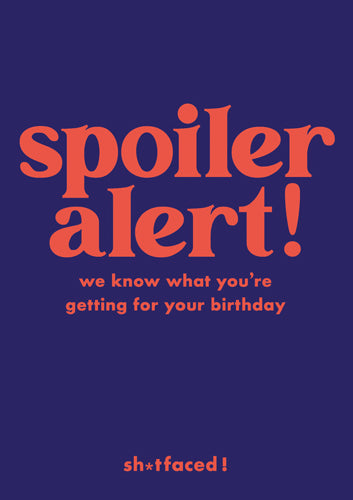 Greeting Card - Spoiler alert!