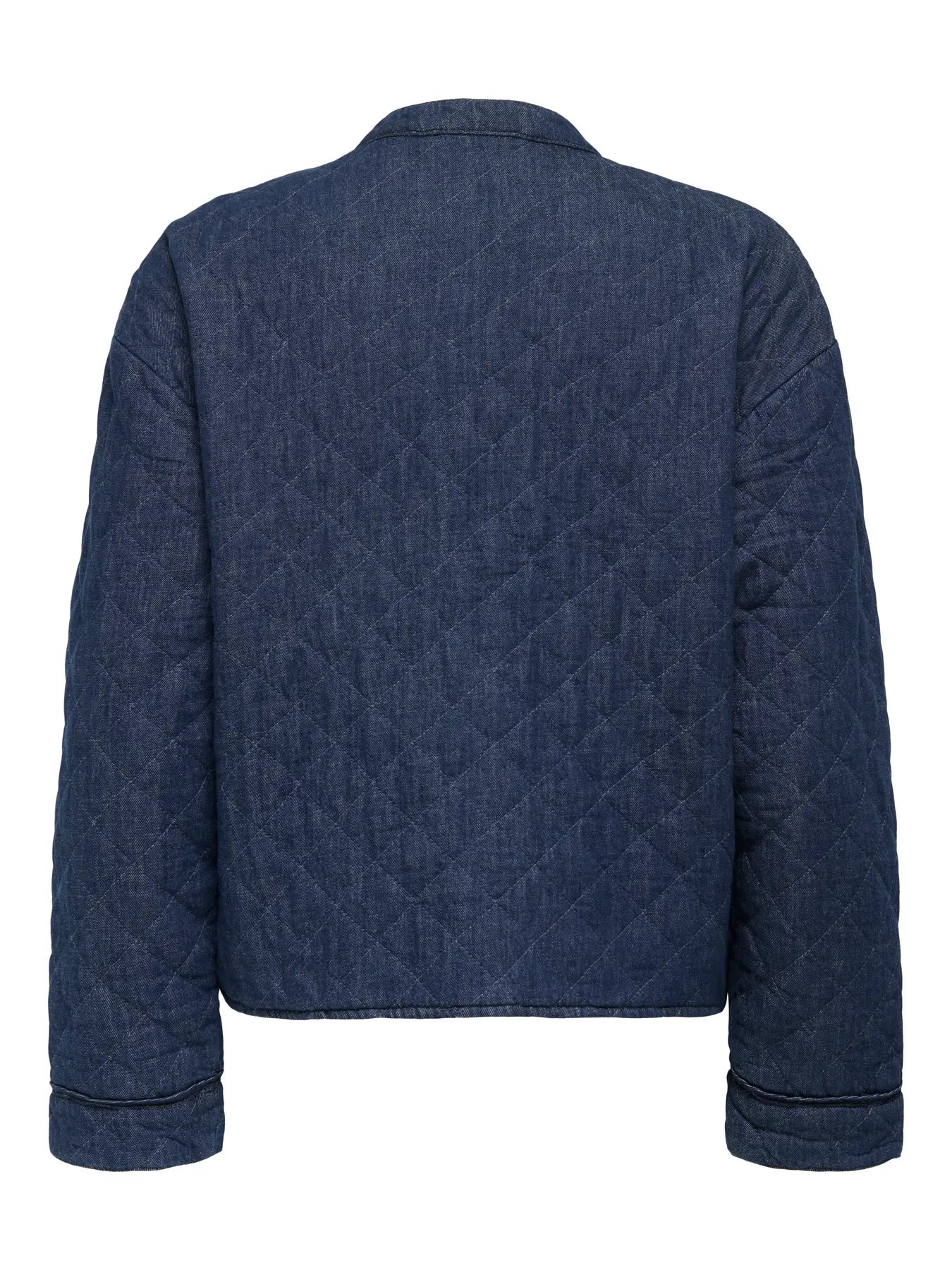 Lightweight Quilted Denim Jacket