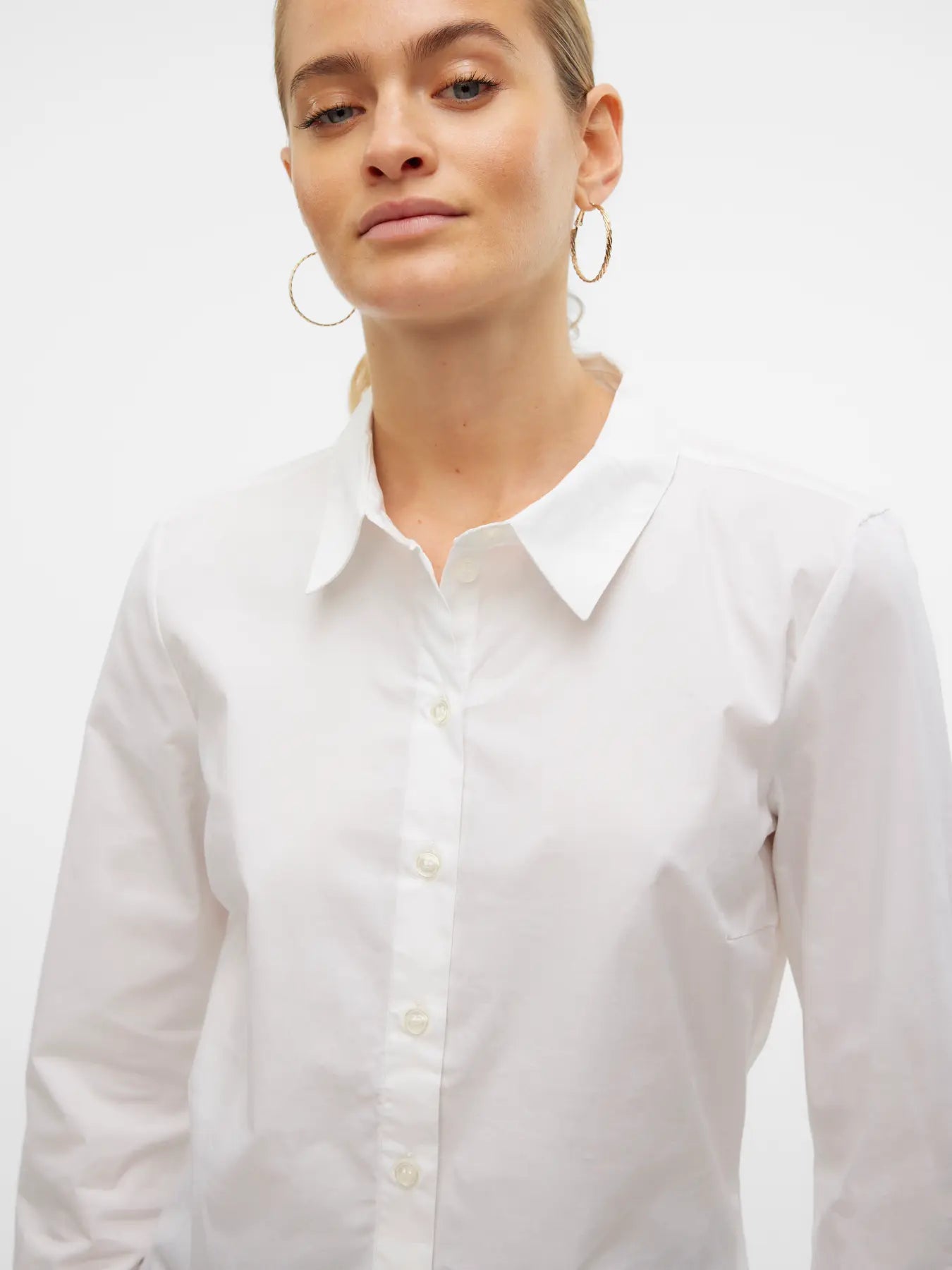 White Fitted Shirt