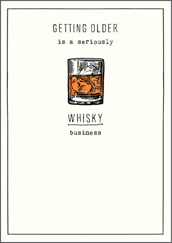 Greeting Card - Whisky Business