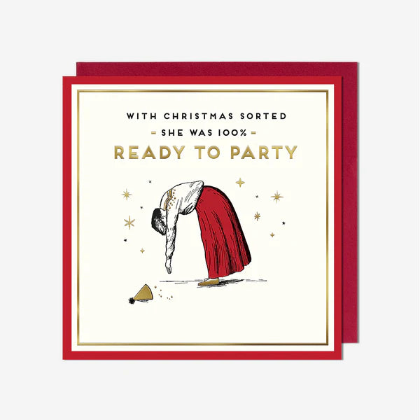 Greeting Card - Ready To Party