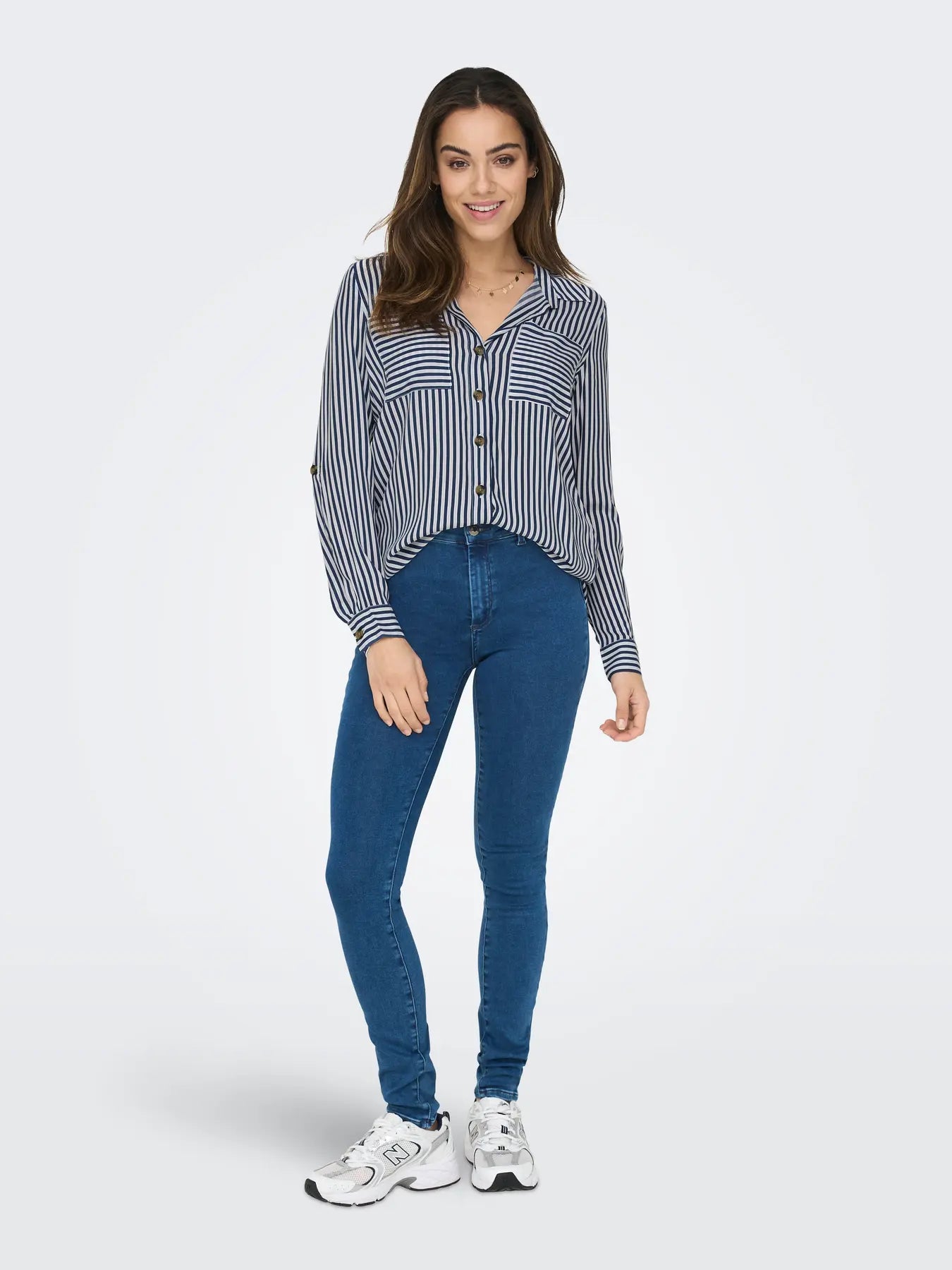 Shirt - Blue Striped