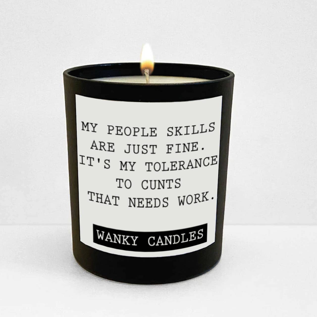 Wanky Candle - My people skills