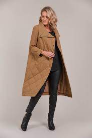 Lightweight Quilted Coat - Hazel