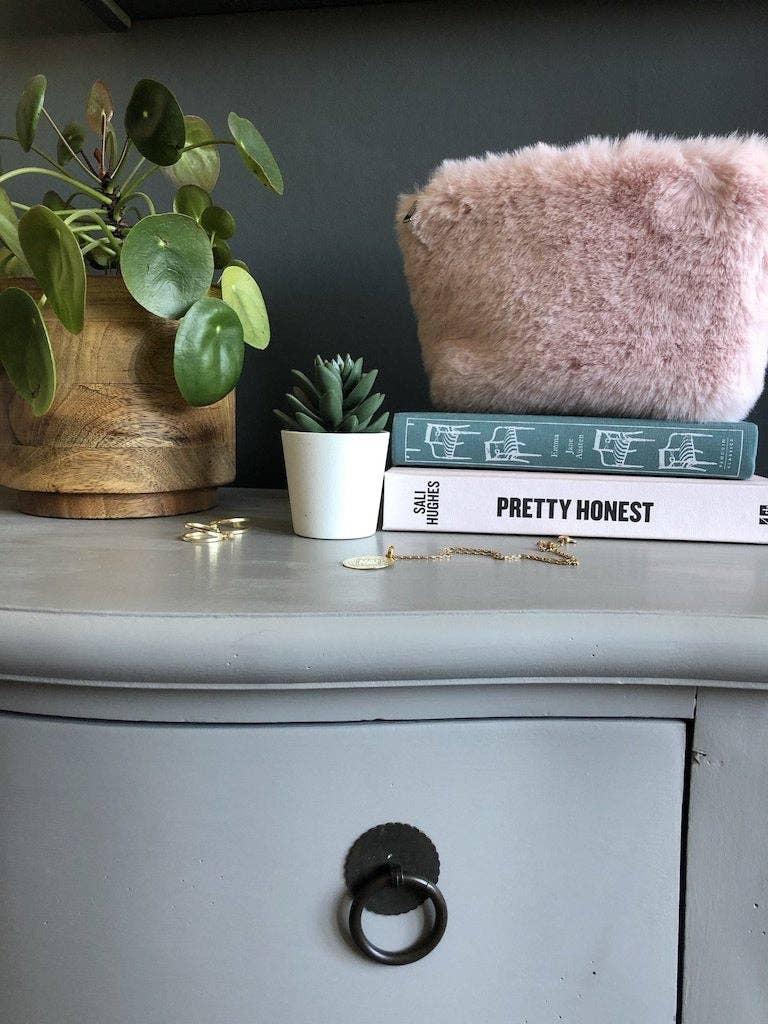 Faux Fur Make Up Bag