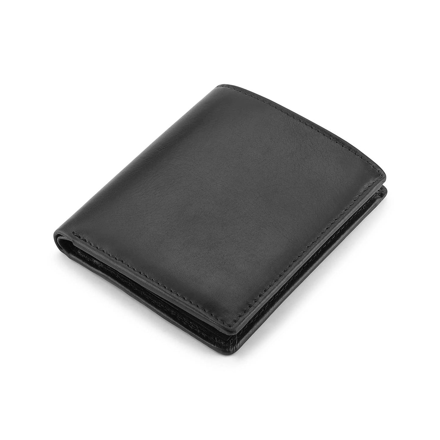 Men’s Leather Bifold Wallet - Black or Brown