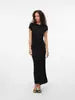 Black Jersey Dress - Maxi Legnth