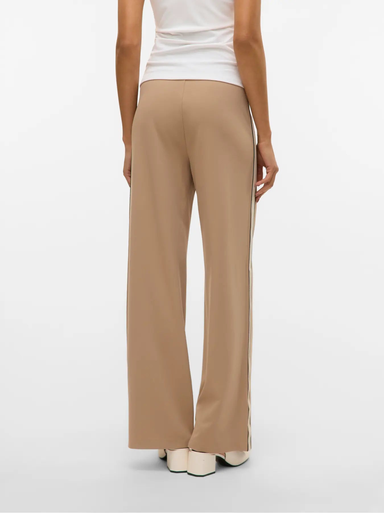 Wide Panel Trouser - Camel