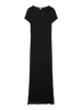 Black Jersey Dress - Maxi Legnth