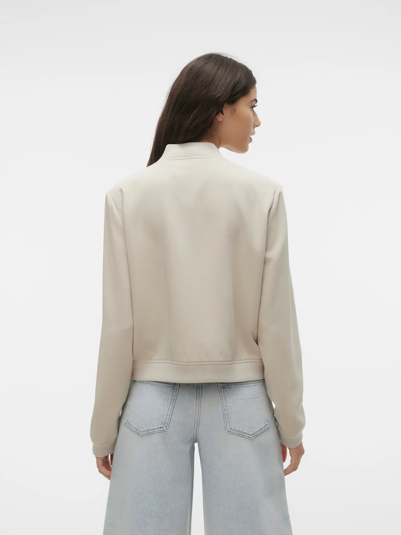 Bomber Jacket - Cream/Ivory