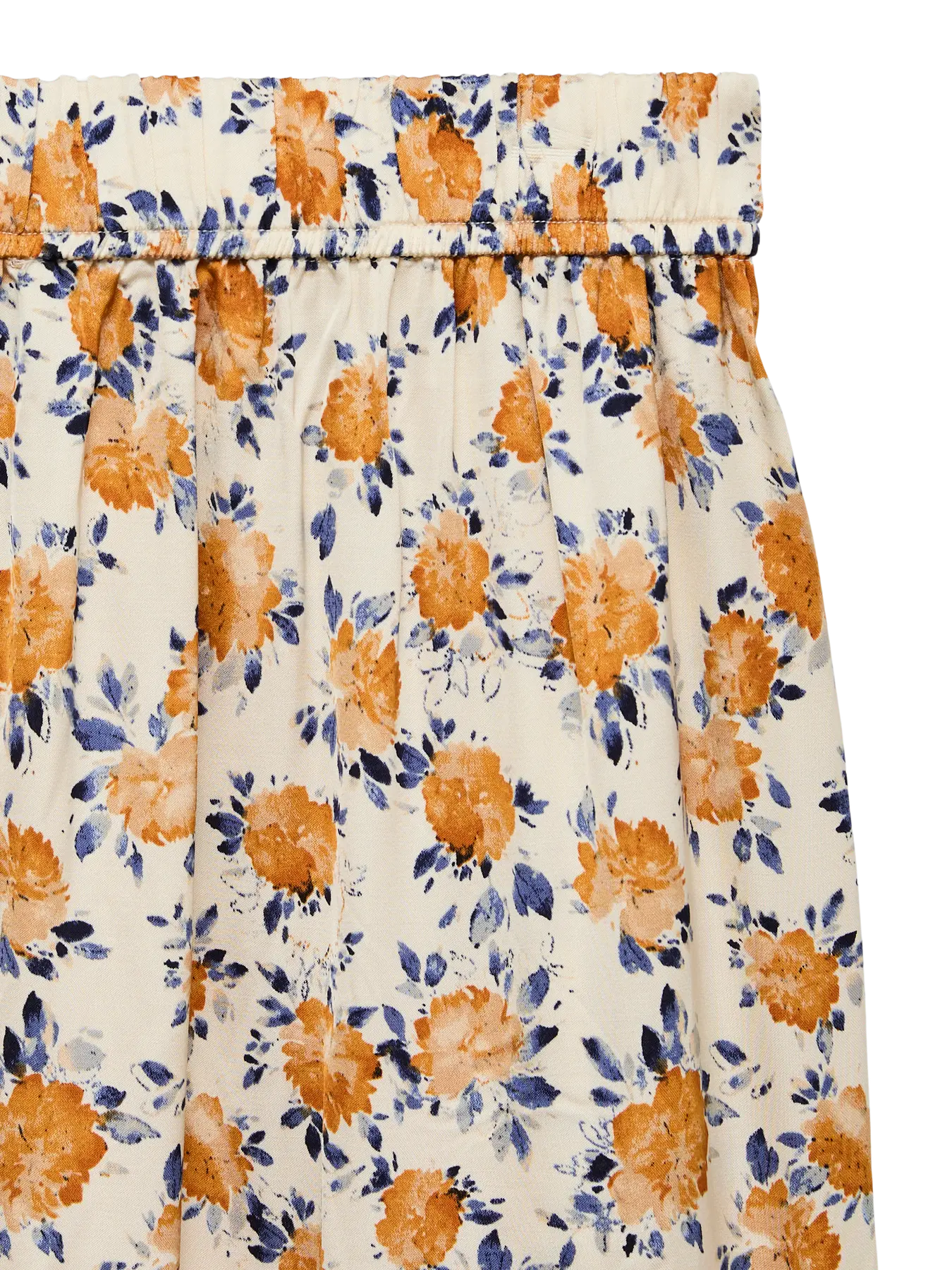 Wide Leg Patterned Trouser