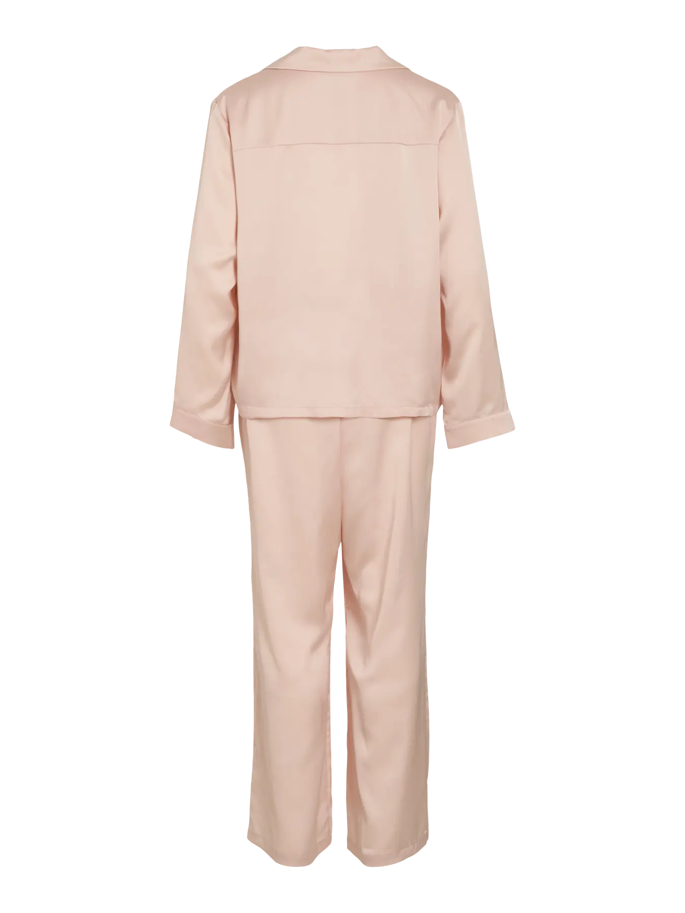 Pink Satin Pyjamas & Sleep Mask Nightwear Gift Set