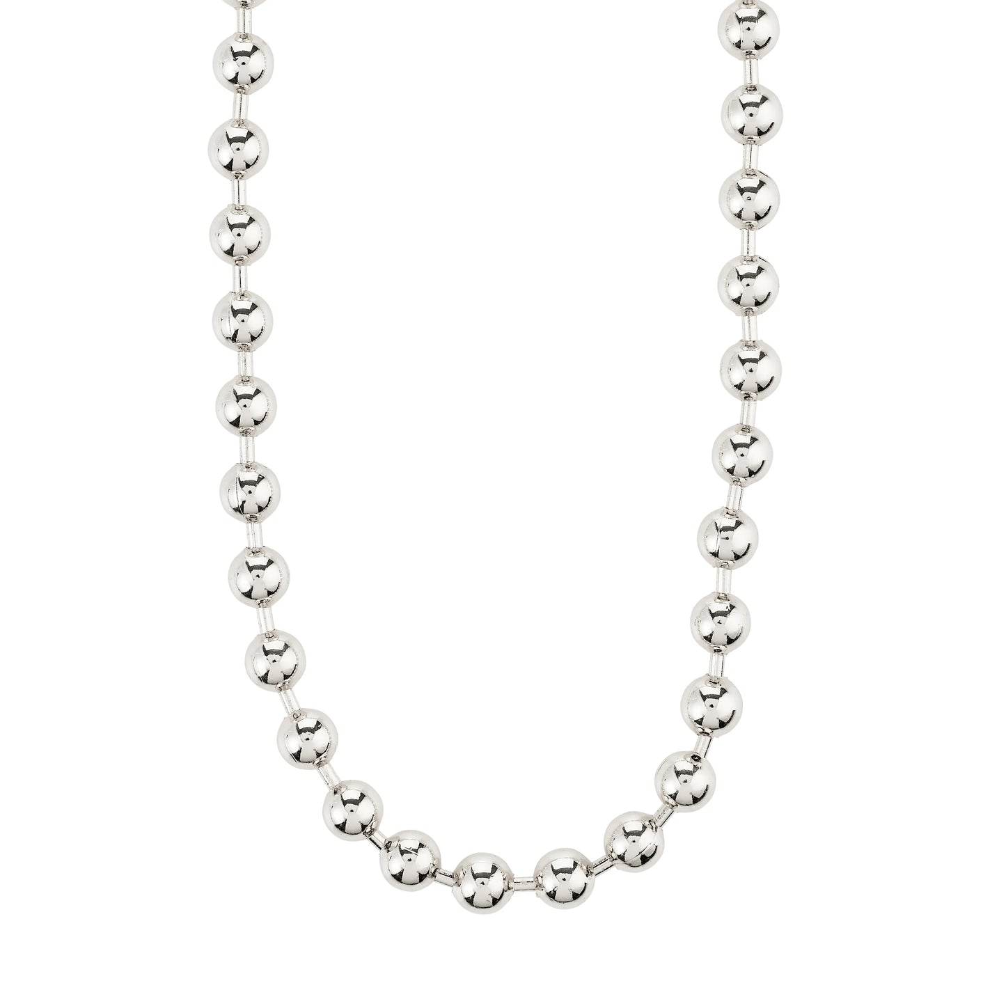 Stylish Orb Design Necklace - Gold & Silver Plated