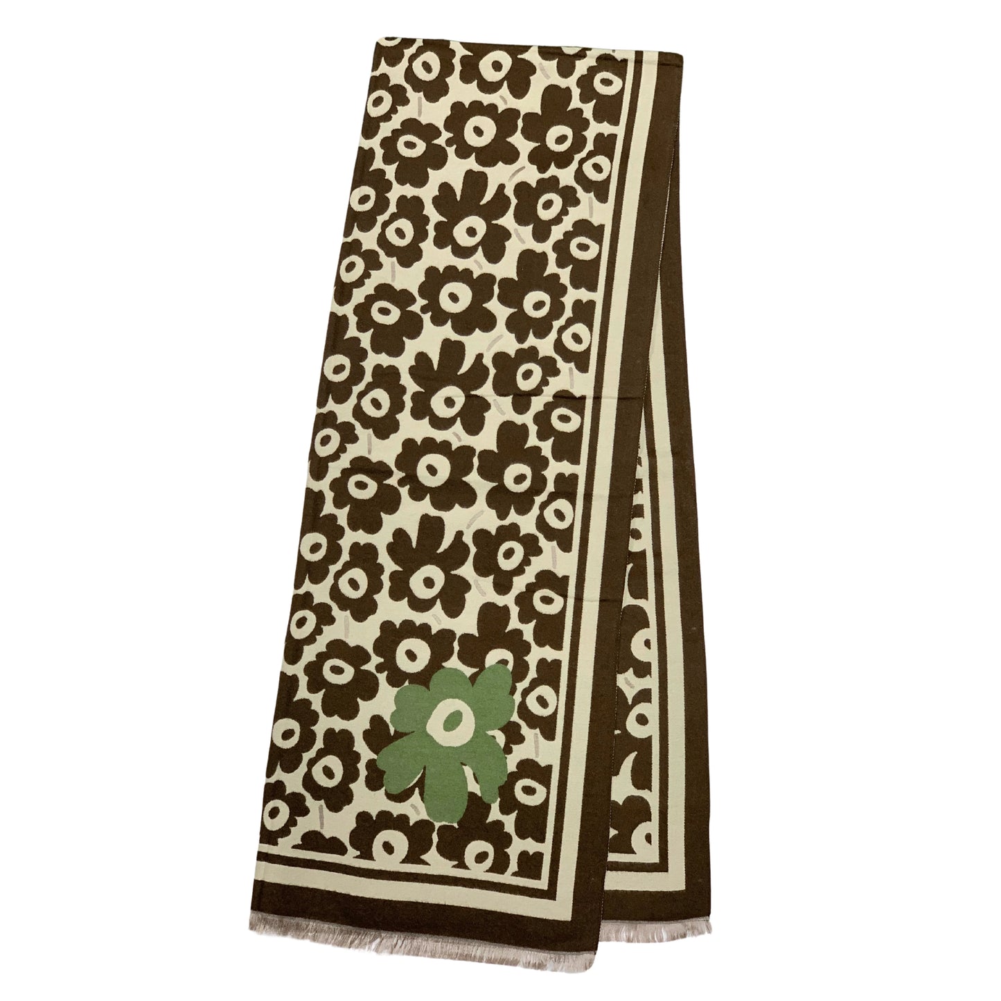Flower Eye Print Cashmere Blend Scarf - Various Colours