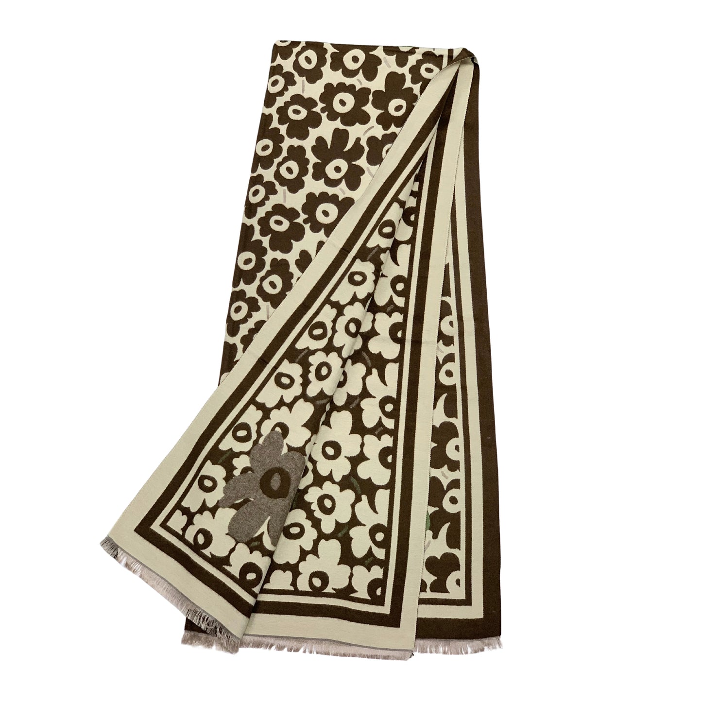 Flower Eye Print Cashmere Blend Scarf - Various Colours