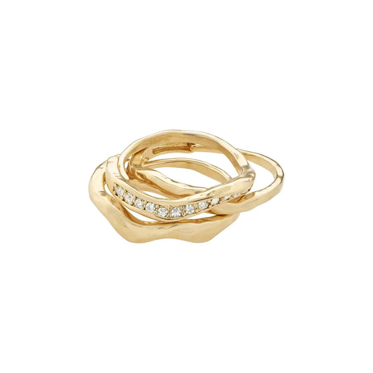 True 3-in-1 Ring - Gold plated