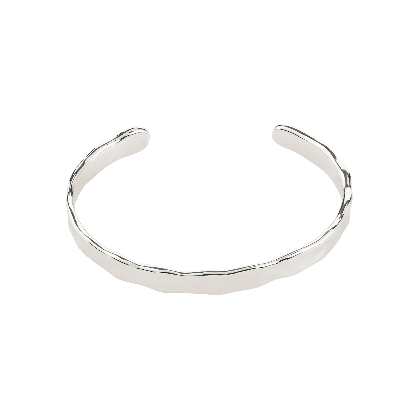 Wavy Design Bangle - Gold & Silver Plated