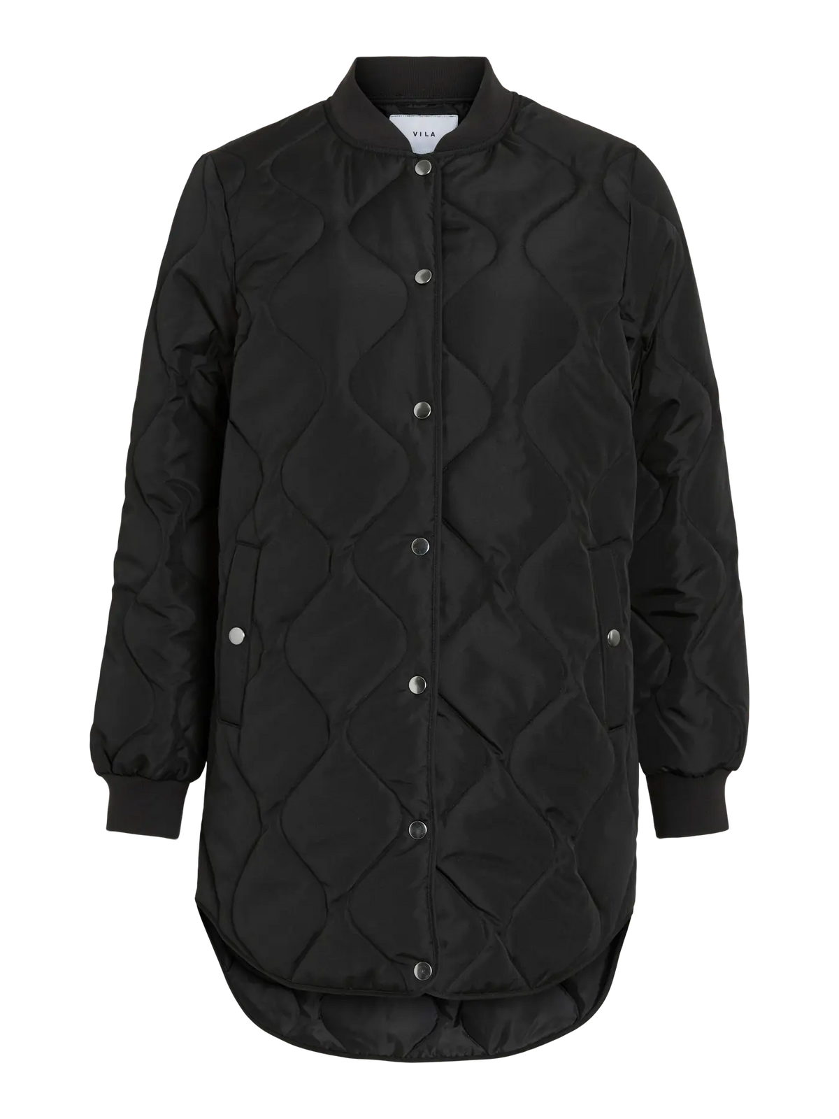 Autumn Quilted Jacket - Chocolate Brown, Green or Black