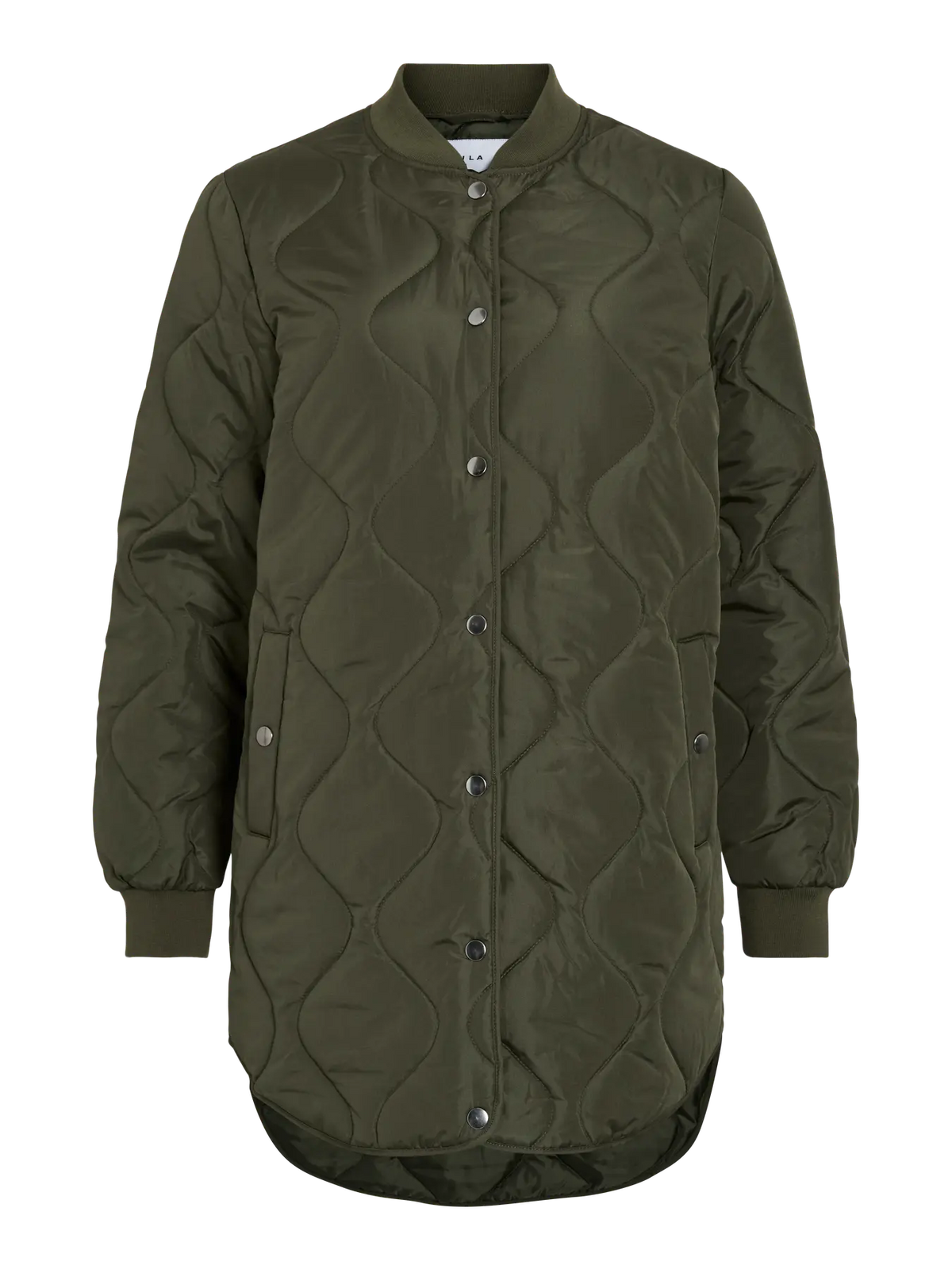 Autumn Quilted Jacket - Chocolate Brown, Green or Black