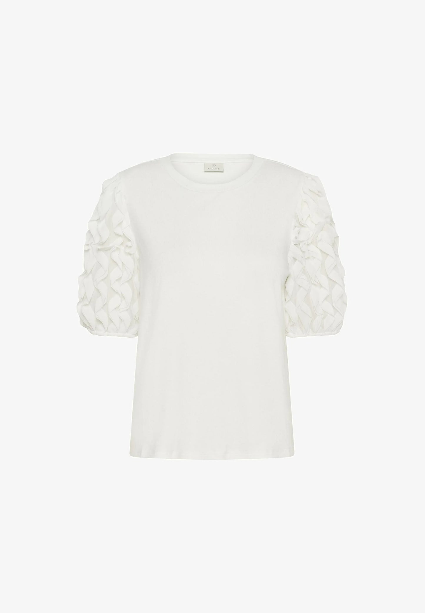 Black or White Puff Sleeve T Shirt