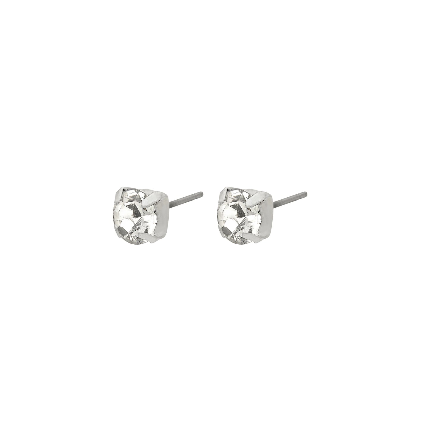 Crystal Ear Studs - Gold & Silver Plated