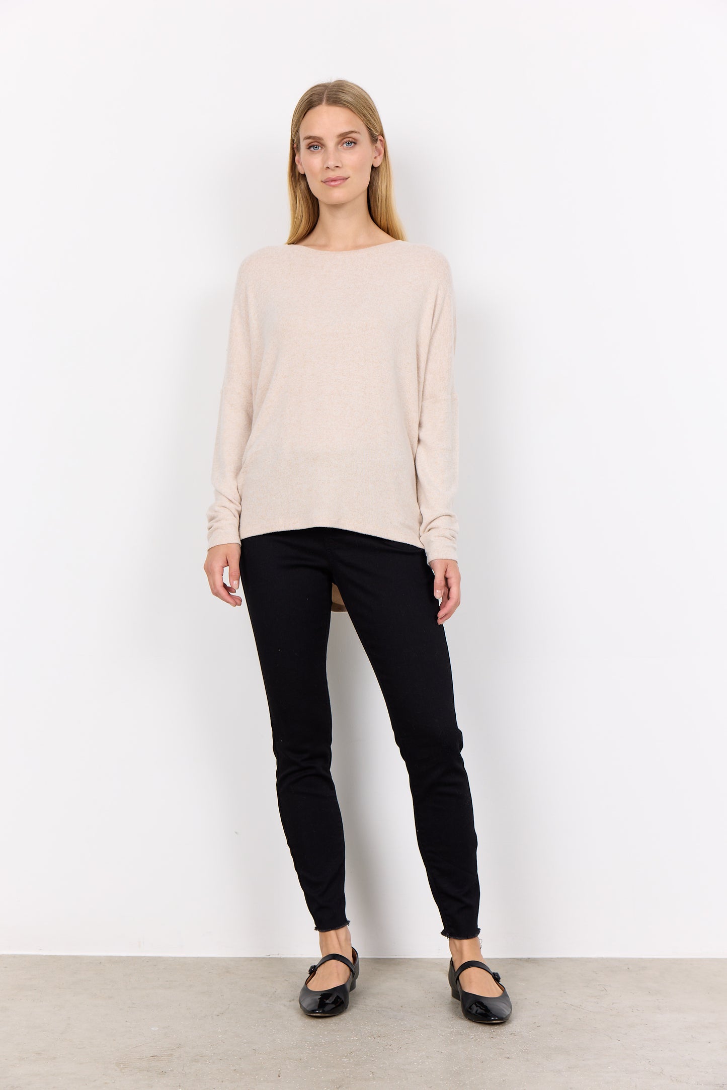Long Sleeved Loungewear Top - Sand