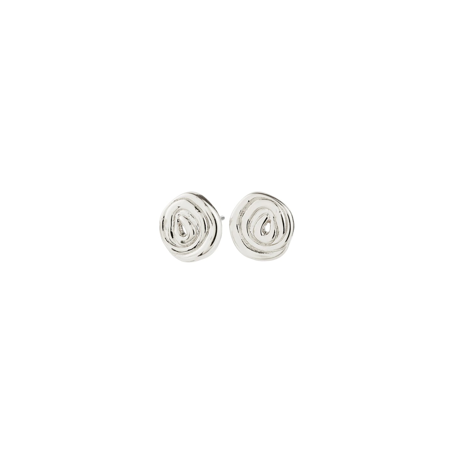 Spiral Design Studs - Gold & Silver Plated