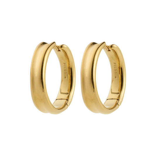 KAYDEN Hoops Gold-Plated