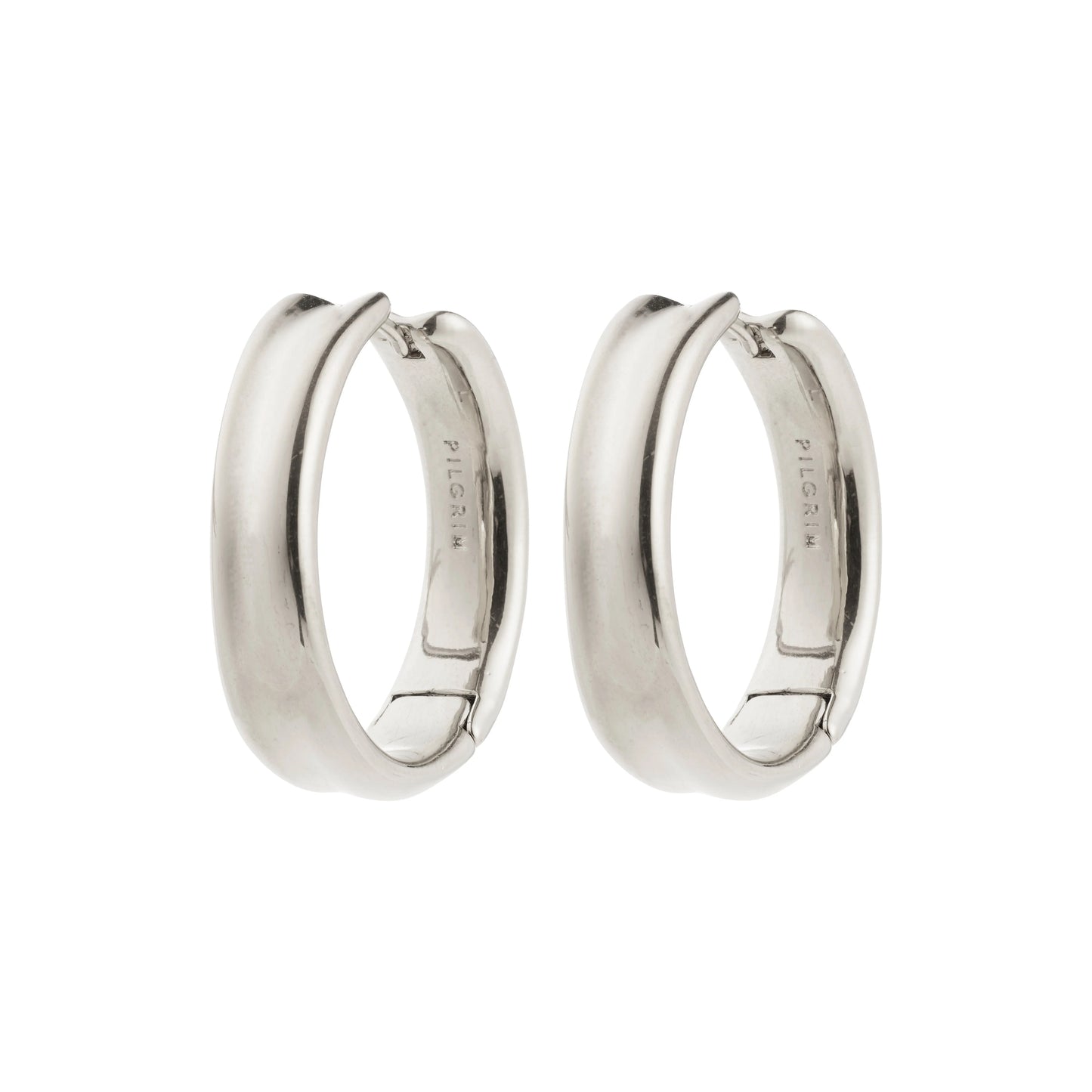 KAYDEN Hoops Silver-Plated