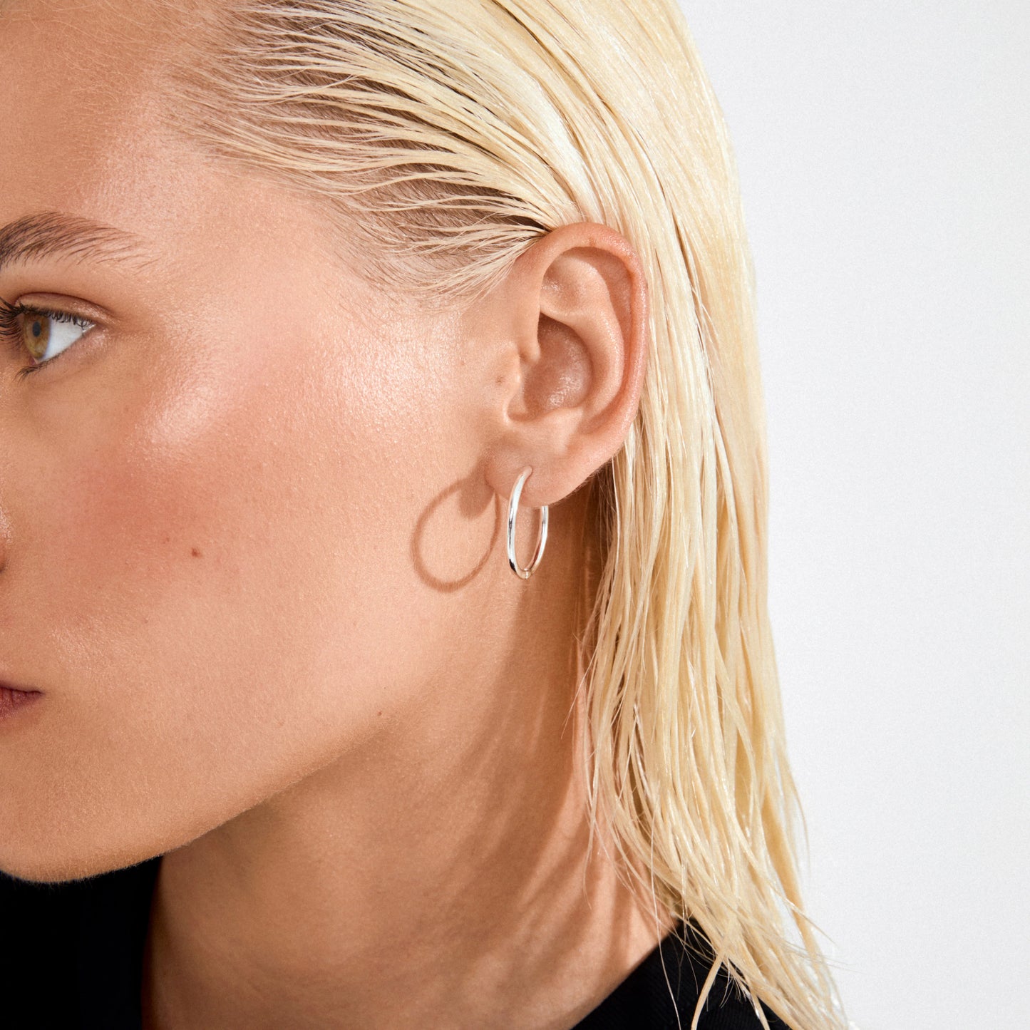 Small Hoop Earrings - Gold & Silver Plated