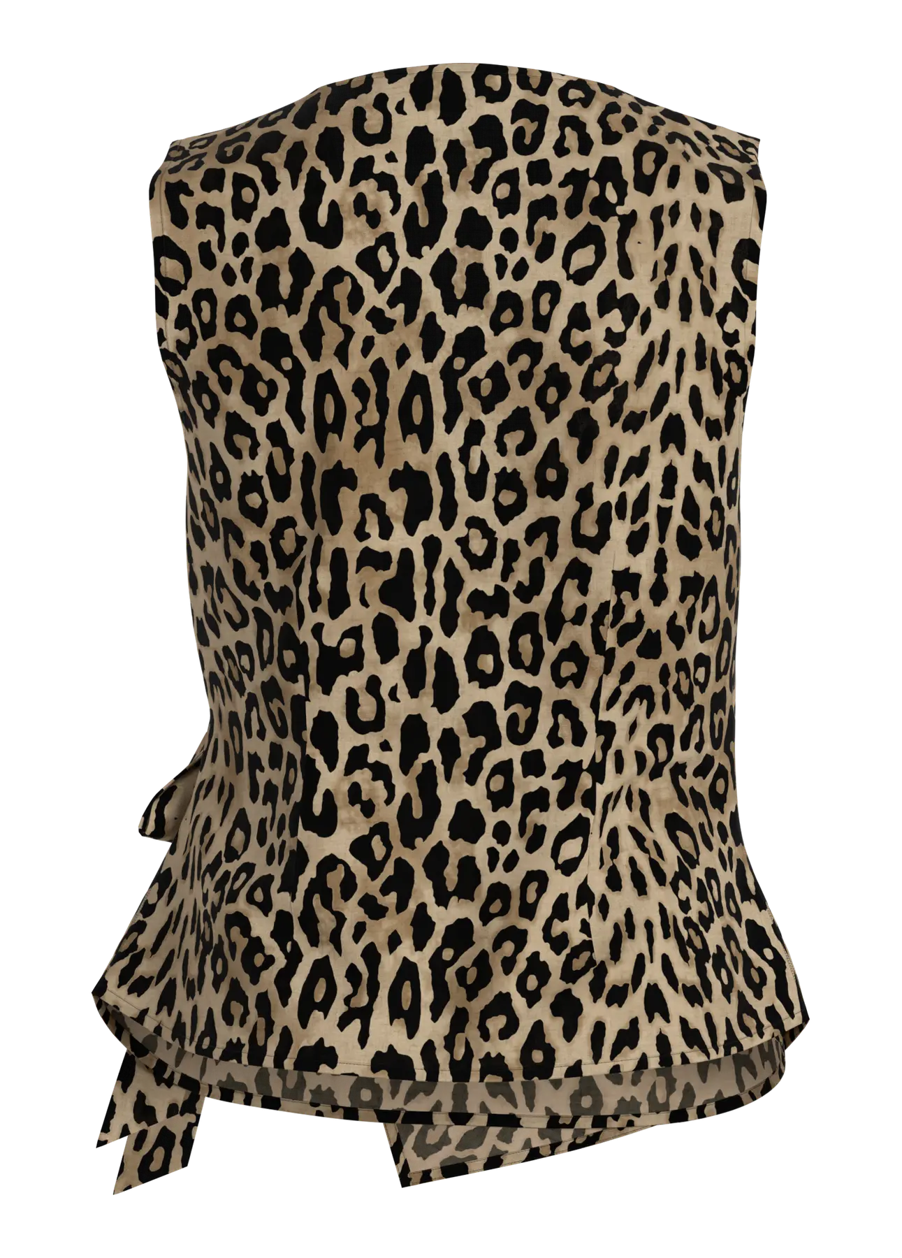 Sleeveless Linen Mix Wrap Over Top - Various Colours
