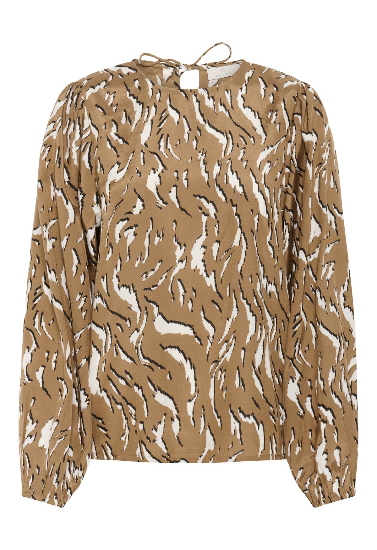 Camel Print Blouse