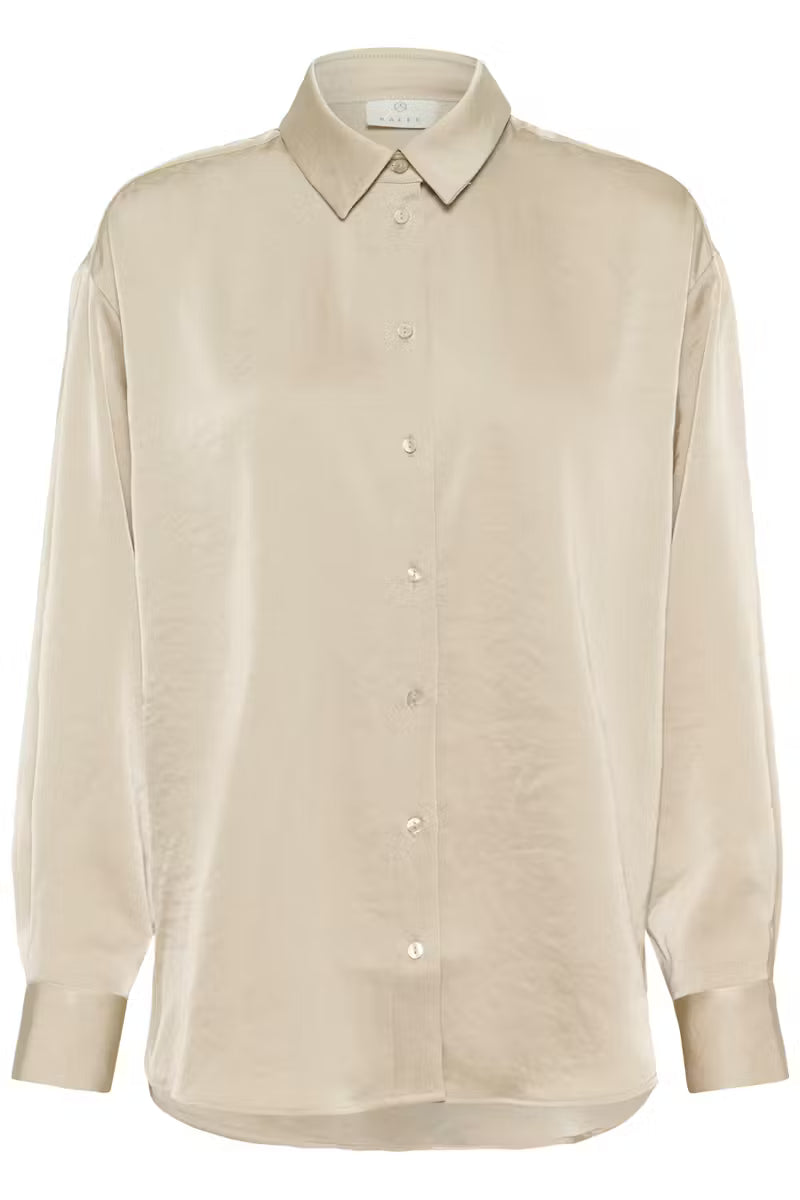 Champagne Satin Shirt