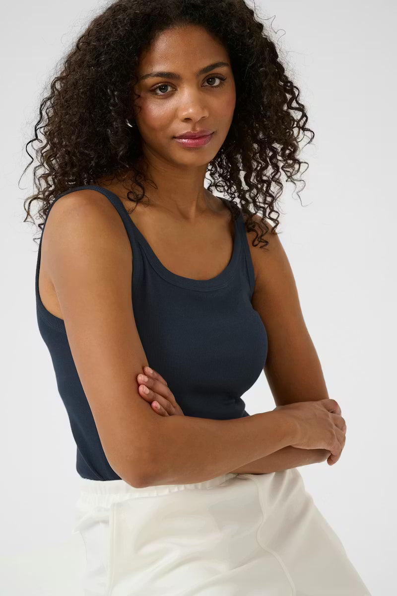 Ribbed Vest - Various Colours
