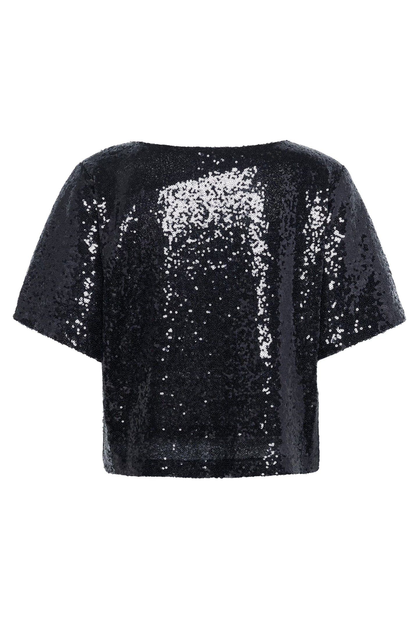 KAmiranda  Sequin Blouse - Black