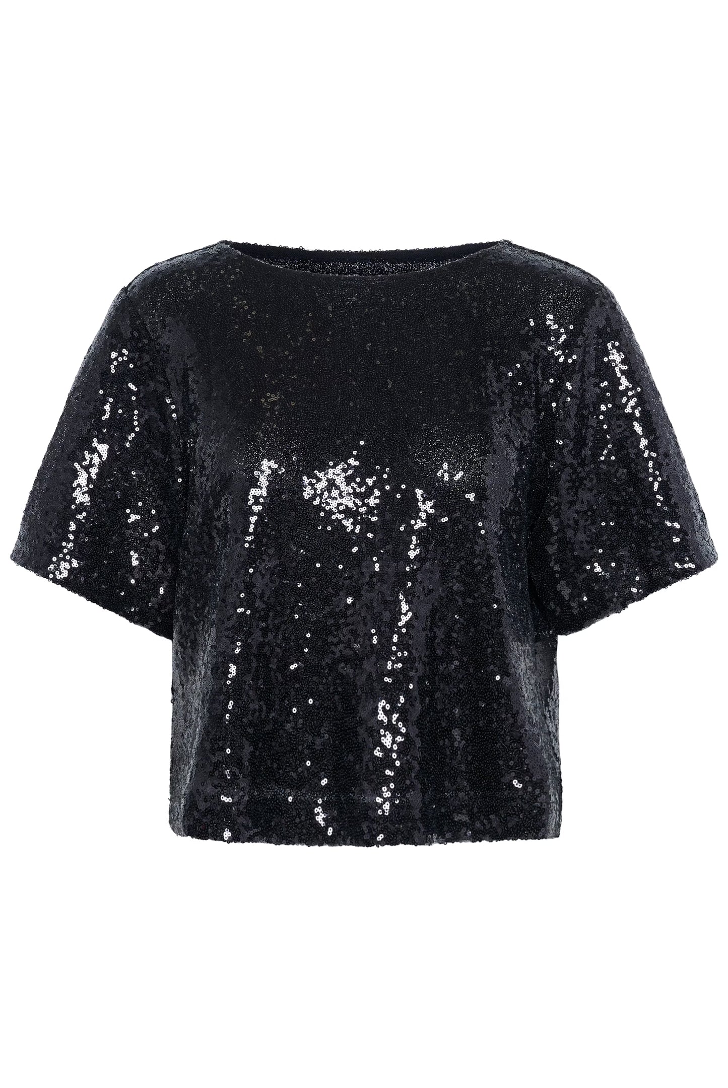 KAmiranda  Sequin Blouse - Black