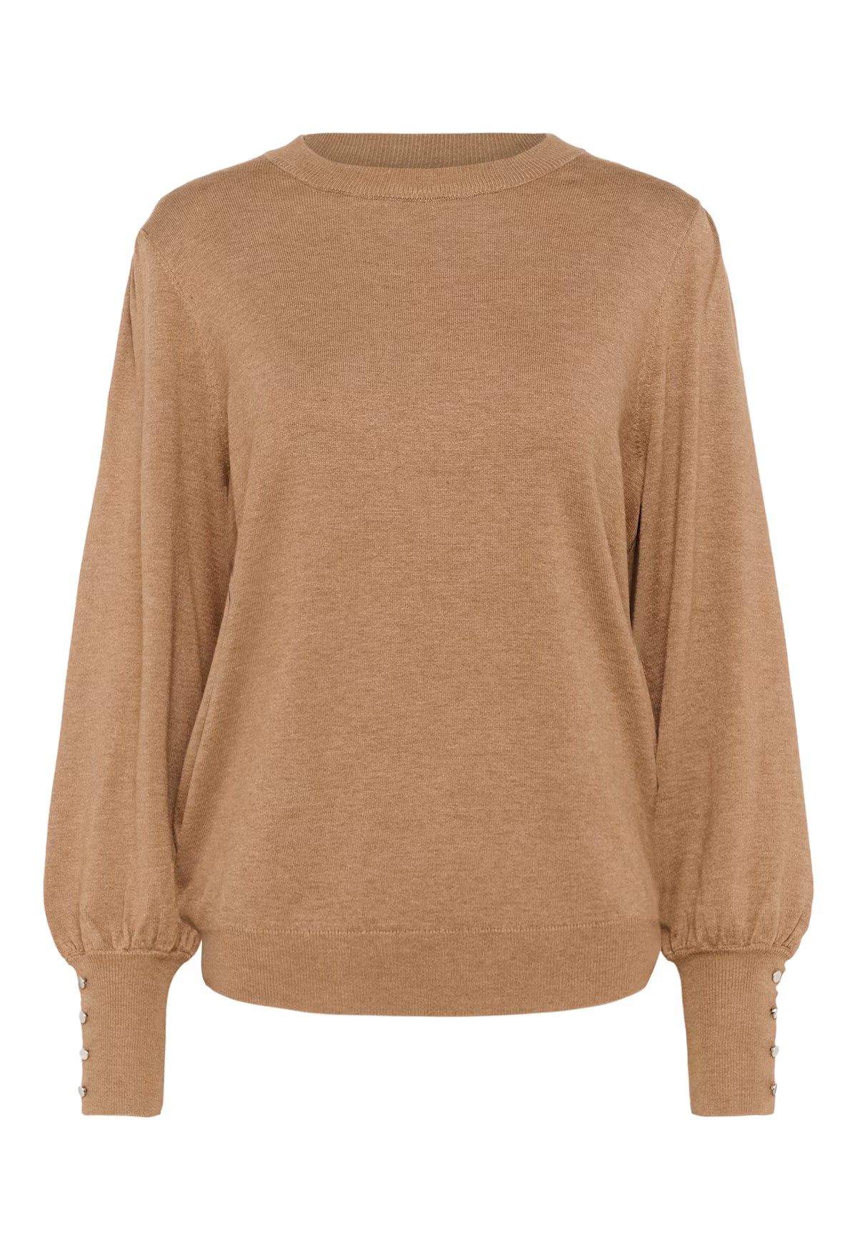 Camel Long Sleeve Jumper