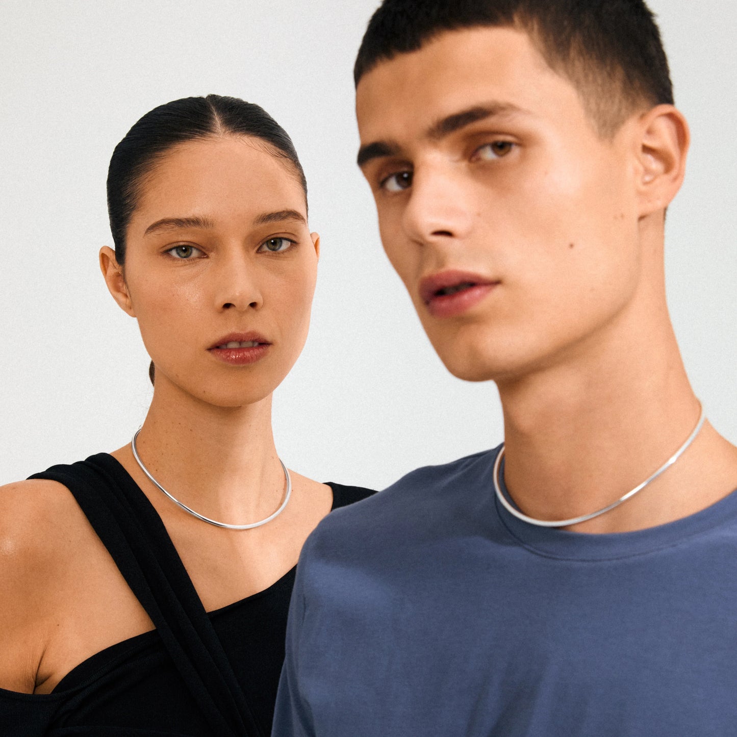 CHARM Choker Silver-Plated