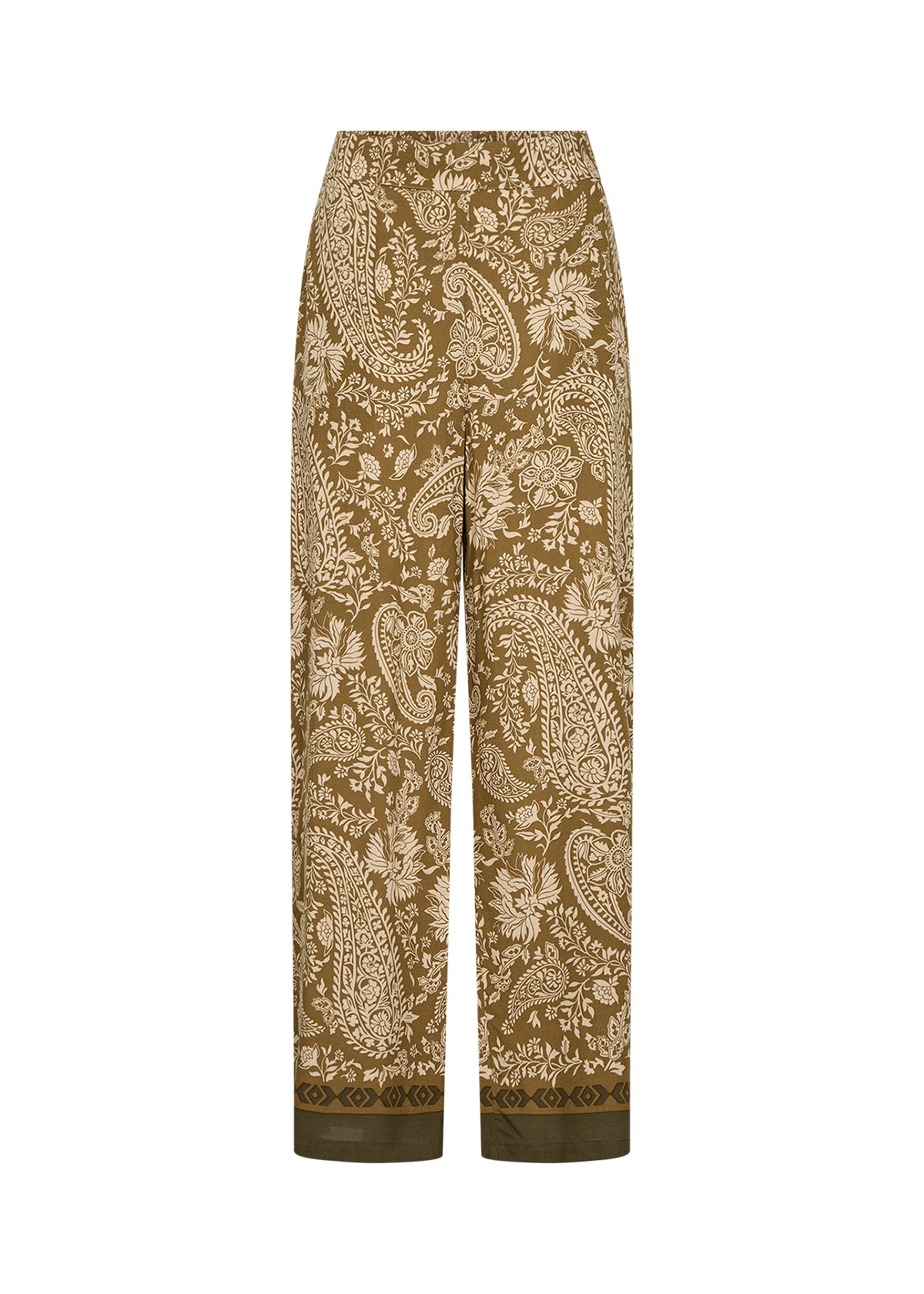 Paisley Patterned Trousers