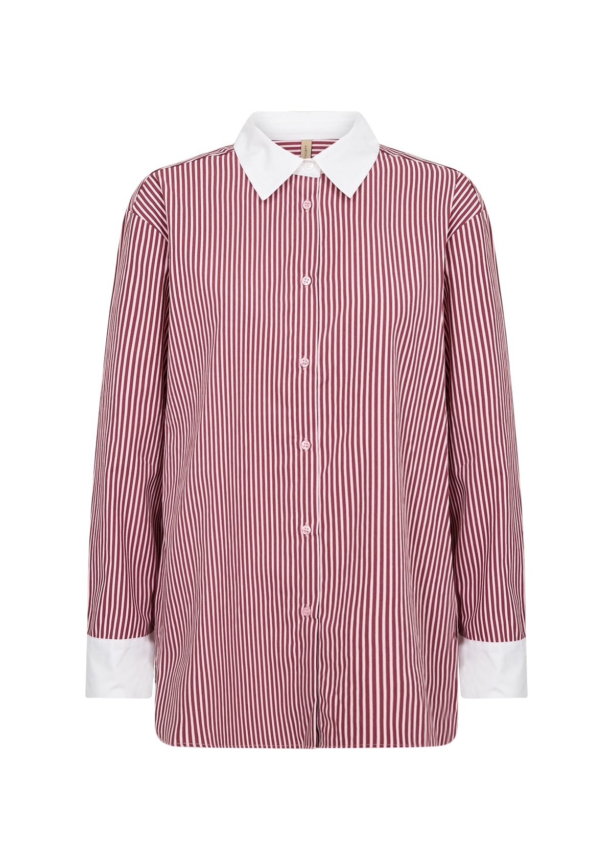 Stylish Striped Shirt in Navy & White or Red & White