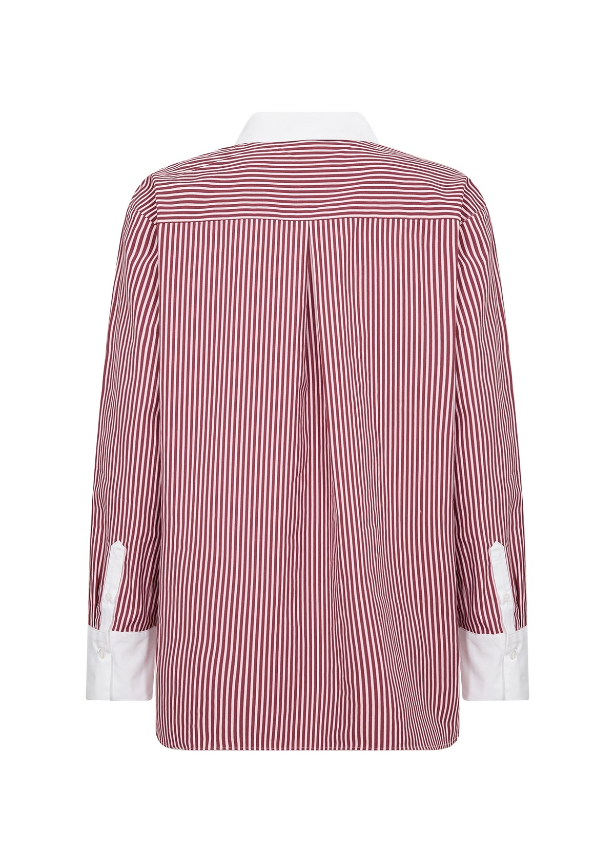 Stylish Striped Shirt in Navy & White or Red & White