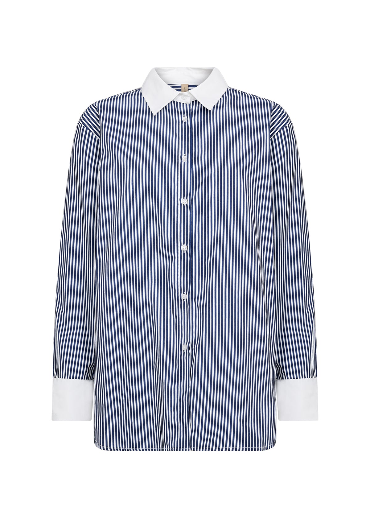 Stylish Striped Shirt in Navy & White or Red & White