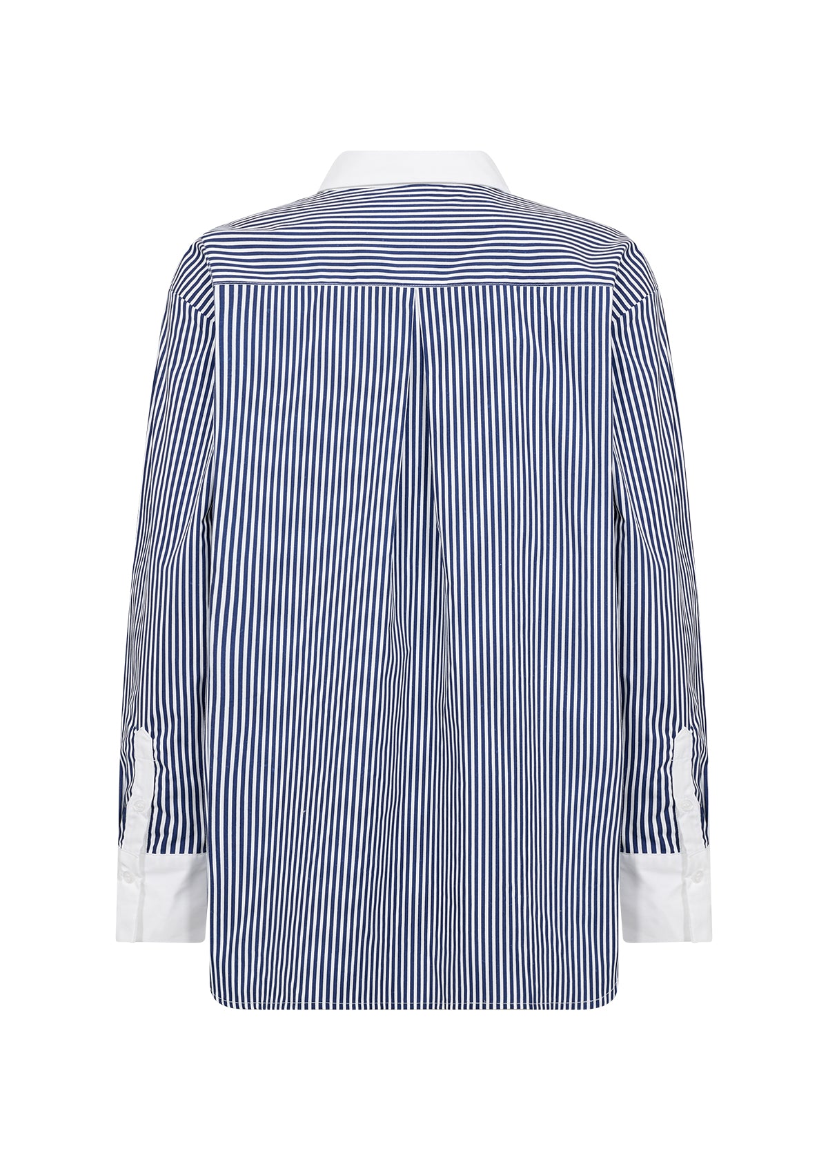 Stylish Striped Shirt in Navy & White or Red & White